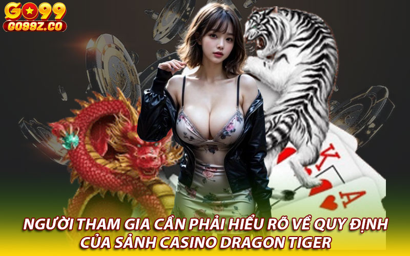 Người tham gia cần phải hiểu rõ về quy định của sảnh casino Dragon Tiger